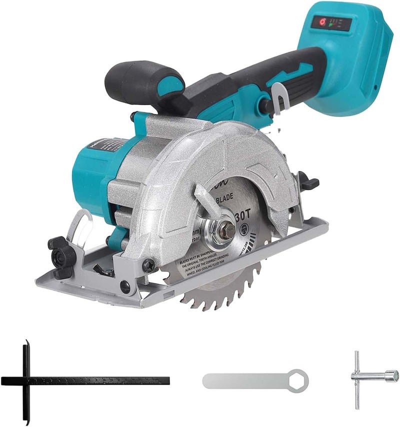 Heimerdinger Compact Brushless Cordless Circular Saw Compatible with Makita 18V Battery, 20mm Arbor,Max Cutting Depth 1-7/10"(90°) - Image 3